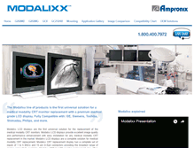 Tablet Screenshot of modalixx.com